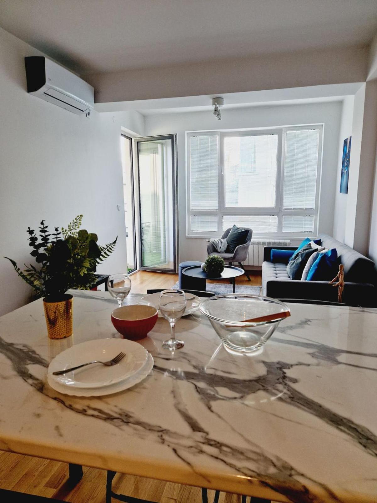 Kamche Lux Apartment Skopje Exterior foto